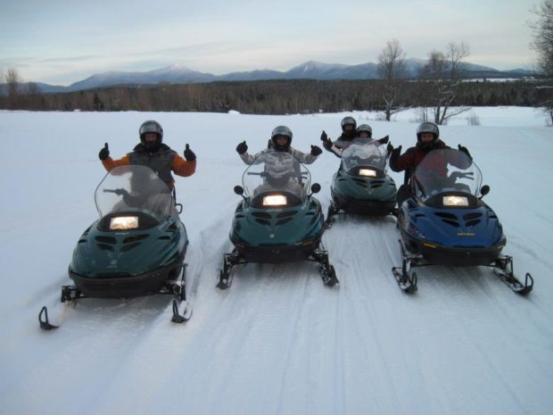 snowmobiling